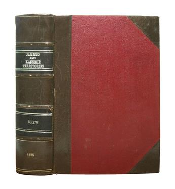 DREW, FREDERIC. The Jummoo and Kashmir Territories. A Geographical Account.  1875